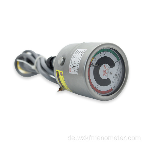 100 mm Edelstahl -SF6 -Dichte Manometer